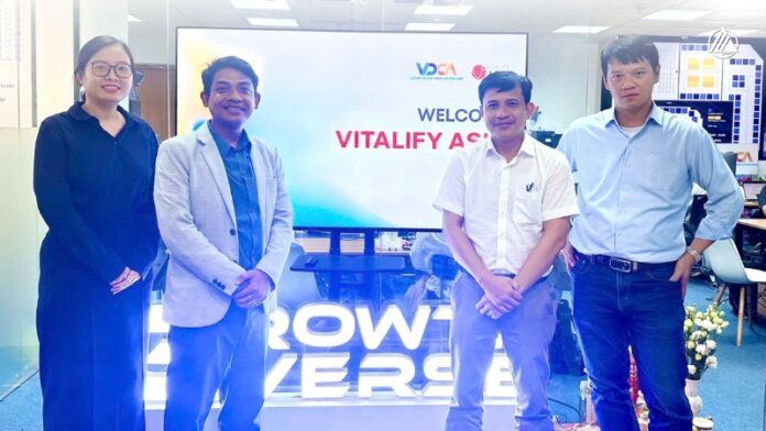 Buổi gặp gỡ giữa Vitalify Asia và ông Võ Thanh Mỹ Trưởng ban Chi hội Truyền thông Số phía Nam(SVDCA) và CEO công ty cổ phần Navee